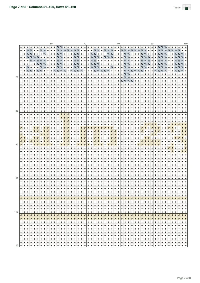Sample PDF: Symbol chart pages