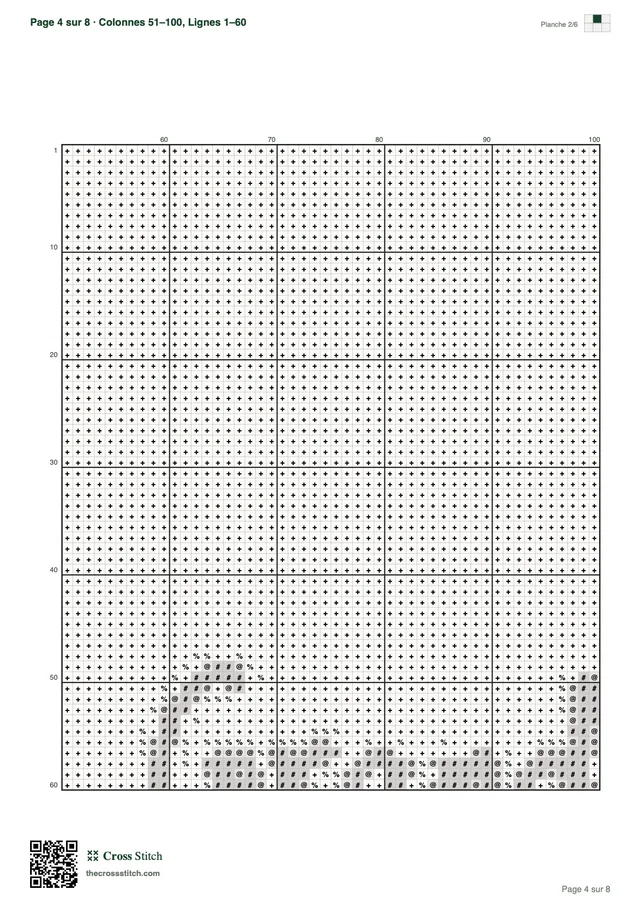 Exemple de PDF: Pages de grille à symboles