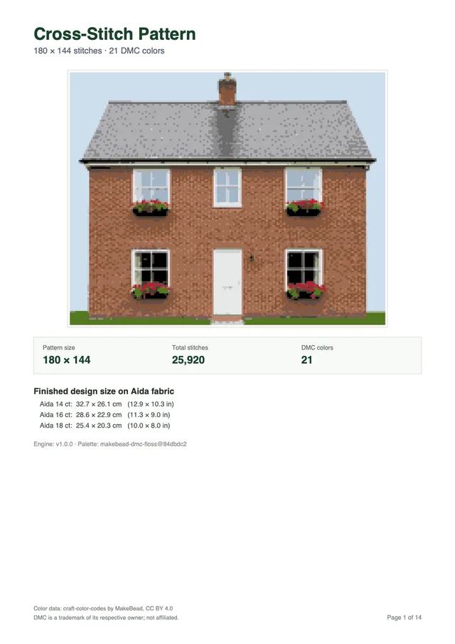 Sample PDF: Cover & sizes