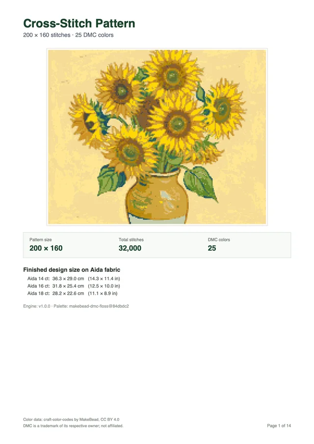 Sample PDF: Cover & sizes