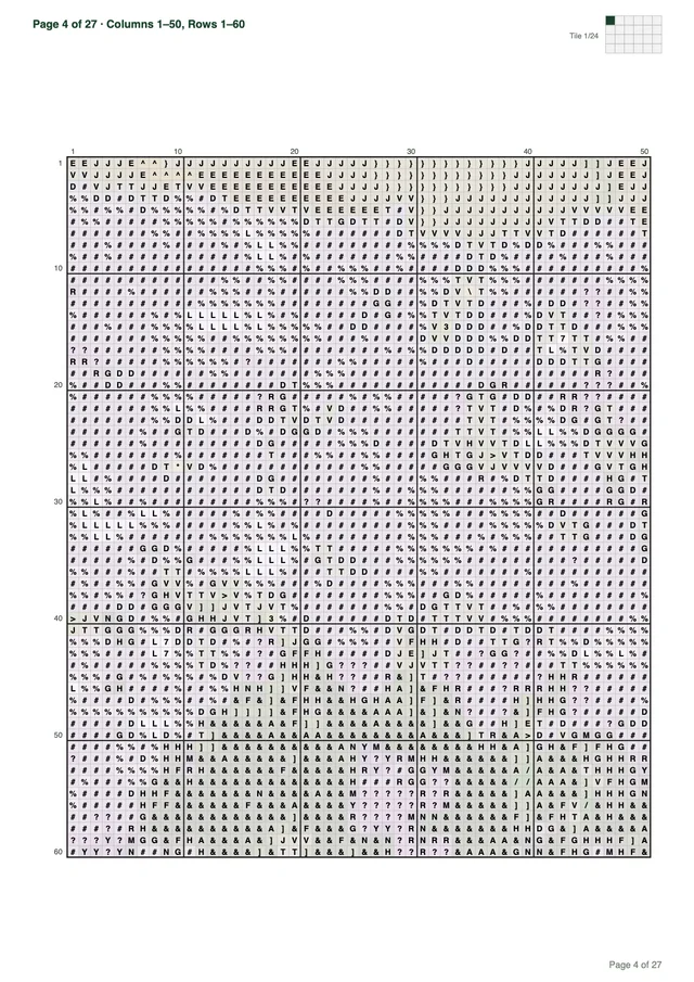 Sample PDF: Symbol chart pages